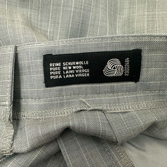 ESCADA Made in Italy Gray 2 Piece Wool Knit Cardigan &‎ Pants Set Vintage sz 40 - Picture 10 of 12